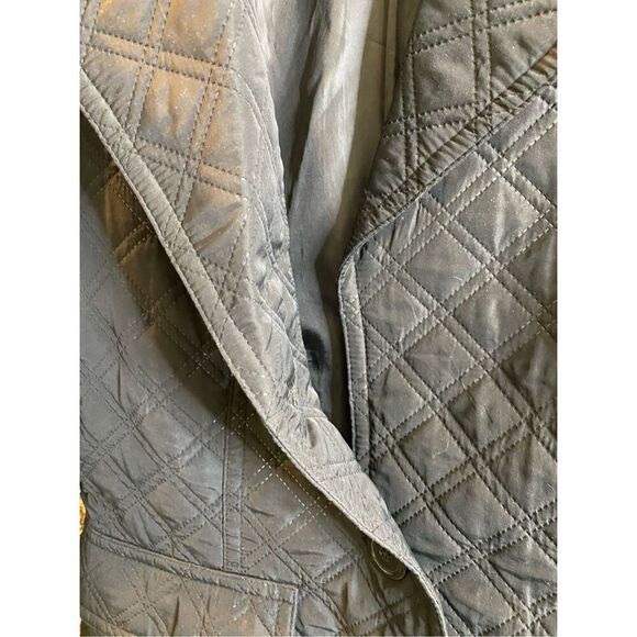 New York & Co Black Quilted Ladies Jacket Size Medium - Picture 9 of 13